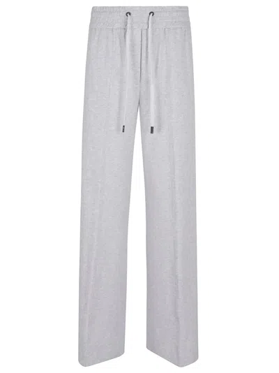 PESERICO PESERICO WIDE-LEG TROUSERS WITH POLISHED DRAPING