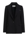 Peserico Woman Blazer Black Size 10 Polyester