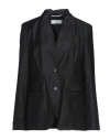 Peserico Woman Blazer Black Size 6 Virgin Wool, Viscose, Elastane
