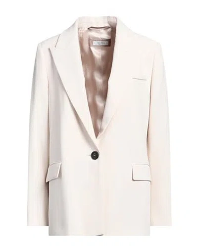 Peserico Woman Blazer Blush Size 6 Polyester In Pink