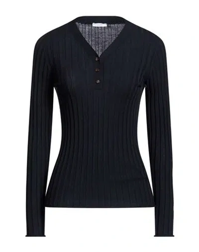 Peserico Woman Cardigan Midnight Blue Size 6 Wool