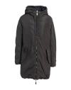 Peserico Woman Coat Charcoal Size 6 Polyamide In Grey