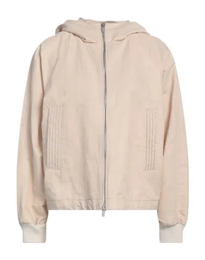 Peserico Woman Jacket Beige Size 6 Polyamide, Linen, Cotton
