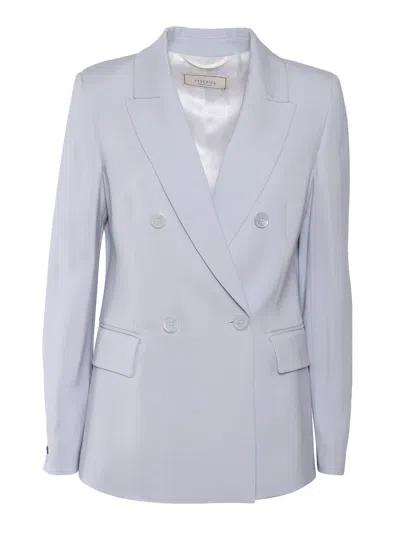 Peserico Woman Jacket In Blue