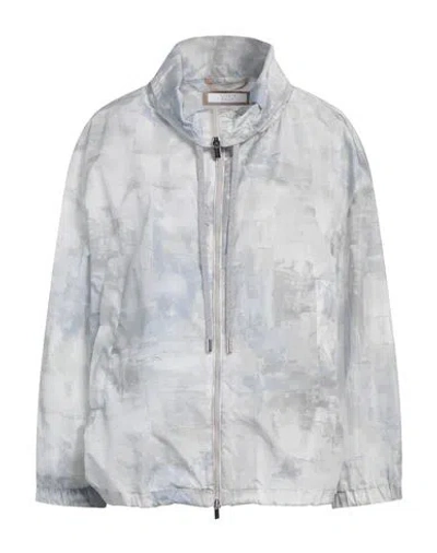 Peserico Easy Woman Jacket Light Grey Size 6 Polyamide, Cotton