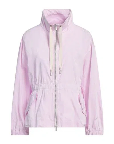 Peserico Woman Jacket Pink Size 6 Polyester