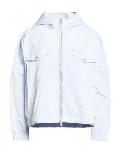 Peserico Woman Jacket Sky Blue Size 6 Polychloride