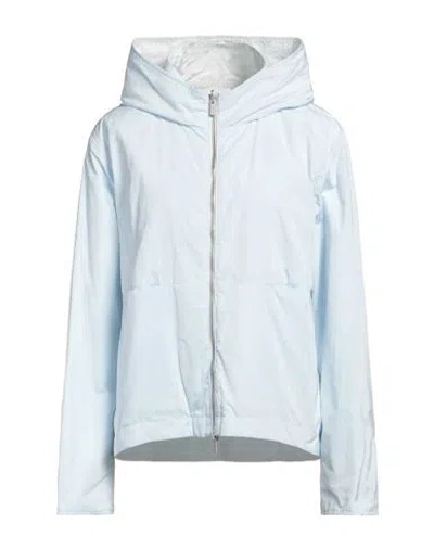 Peserico Woman Jacket Sky Blue Size 6 Polyester