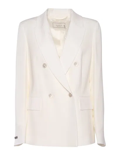 Peserico Woman Jacket In White