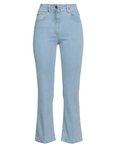Peserico Easy Woman Jeans Blue Size 8 Cotton, Polyester, Elastane