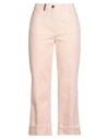 Peserico Woman Jeans Light Pink Size 6 Cotton, Elastane