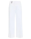 Peserico Woman Jeans White Size 12 Cotton, Elastane