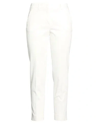 Peserico Woman Jeans White Size 6 Cotton, Elastane