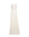 Peserico Woman Maxi Dress Beige Size 6 Viscose, Cotton, Polyester, Metallic Fiber In Beige