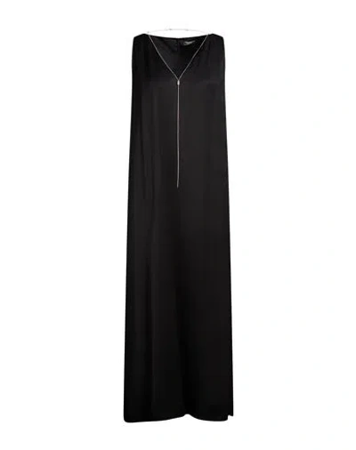 Peserico Woman Maxi Dress Black Size 10 Viscose