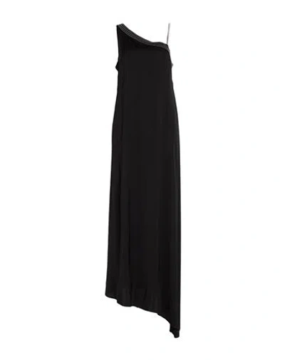 Peserico Woman Maxi Dress Black Size 12 Viscose