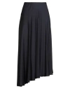 Peserico Woman Maxi Skirt Navy Size 10 Viscose In Blue