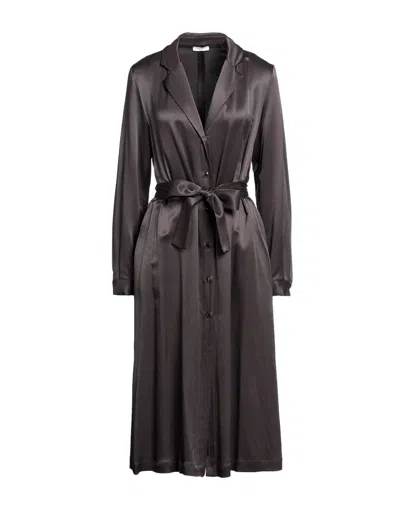 Peserico Midi Dresses In Brown