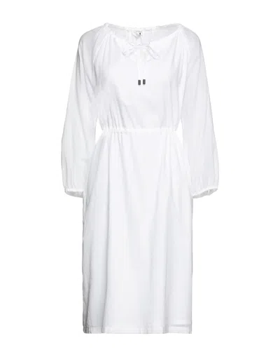 Peserico Midi Dresses In White