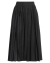 Peserico Woman Midi Skirt Black Size 4 Polyester