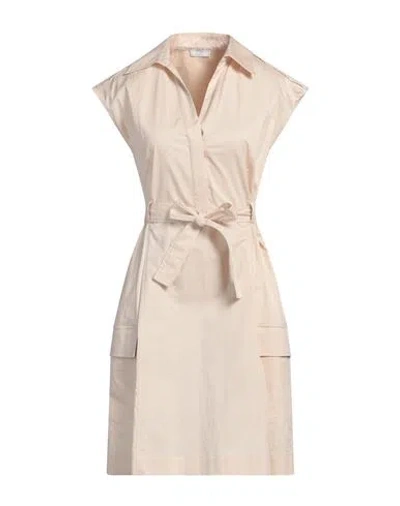 Peserico Woman Mini Dress Blush Size 6 Cotton, Elastane In Pink