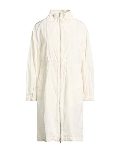 Peserico Woman Overcoat & Trench Coat Ivory Size 2 Polyester In White