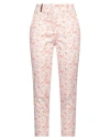 Peserico Woman Pants Antique Rose Size 6 Cotton, Elastane In Pink