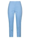 Peserico Mid-waist Tapered Trousers In Blue