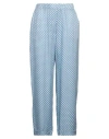 Peserico Woman Pants Azure Size 8 Viscose In Blue
