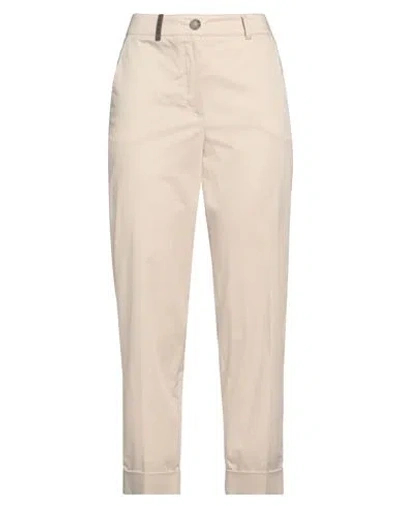 Peserico Pants In Beige
