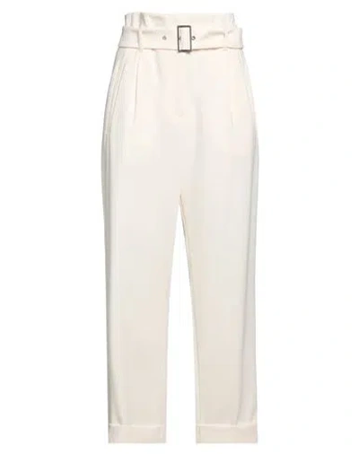Peserico Woman Pants Beige Size 12 Polyester