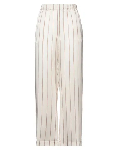 Peserico Straight Leg Pleated Trousers In Tobacco