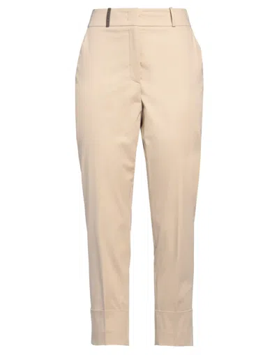 Peserico Pants In Beige