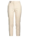 Peserico Woman Pants Beige Size 14 Cotton, Viscose, Elastane