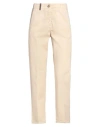 Peserico Woman Pants Beige Size 2 Cotton, Elastane