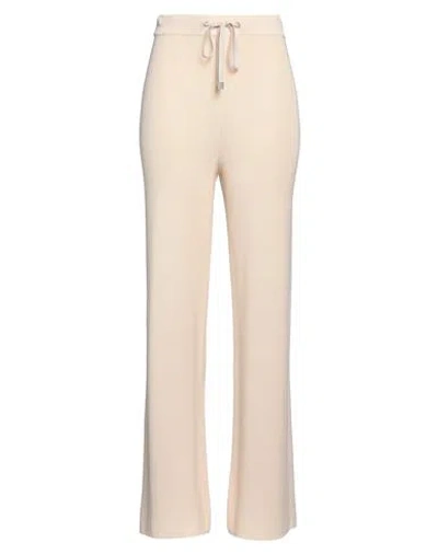Peserico Woman Pants Beige Size 6 Cotton In Beige