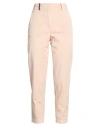 Peserico Woman Pants Beige Size 6 Cotton, Elastane In Neutral