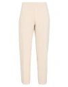Peserico Woman Pants Beige Size 4 Polyester, Viscose, Cotton, Elastane In Pink