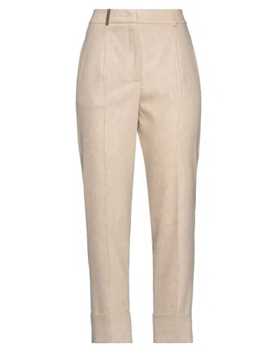 Peserico Pants In Beige
