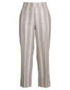 Peserico Woman Pants Beige Size 6 Virgin Wool, Polyamide, Polyester, Elastane In Gray