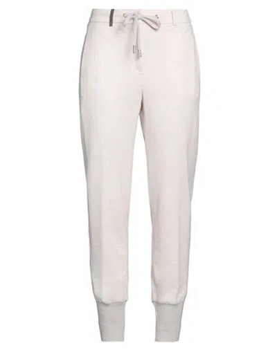 Peserico Woman Pants Beige Size 0 Cotton, Elastane, Merino Wool, Cashmere, Viscose
