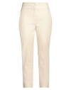 Peserico Woman Pants Beige Size 8 Cotton, Viscose, Elastane