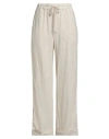 Peserico Woman Pants Beige Size 8 Linen, Cotton