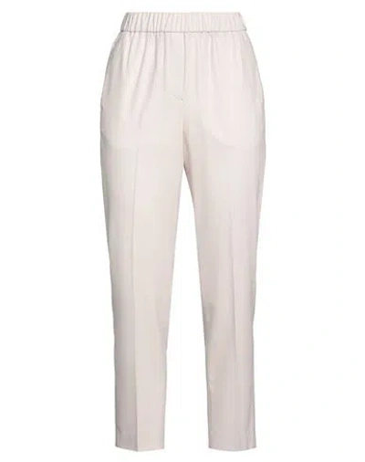 Peserico Woman Pants Beige Size 8 Virgin Wool, Cashmere, Elastane