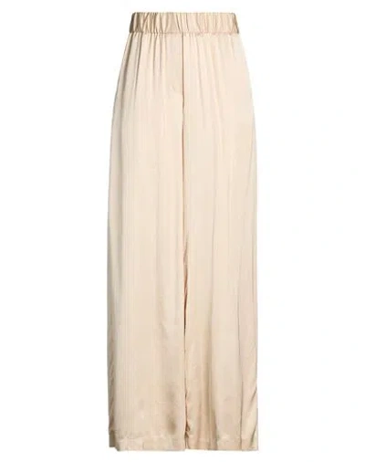 Peserico Woman Pants Beige Size 8 Viscose In Neutral