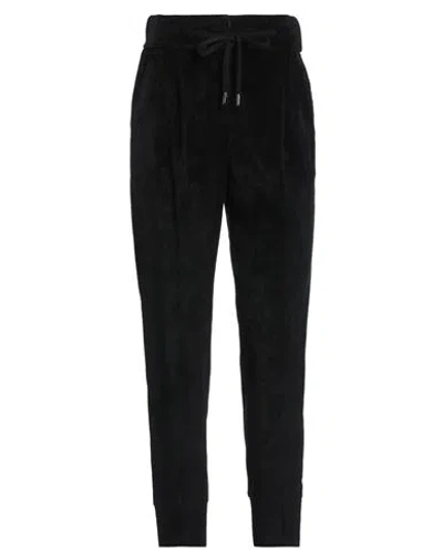 Peserico Woman Pants Black Size 0 Viscose, Elastane, Merino Wool, Cashmere, Metallic Fiber