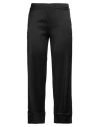 Peserico Woman Pants Black Size 10 Viscose, Wool, Elastane In Black