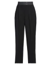 Peserico Woman Pants Black Size 8 Wool, Polyester, Elastane