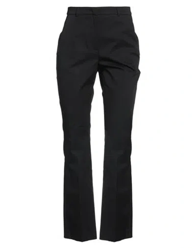 Peserico Woman Pants Black Size 12 Cotton, Elastane