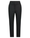 Peserico Woman Pants Black Size 12 Cotton, Viscose, Elastane